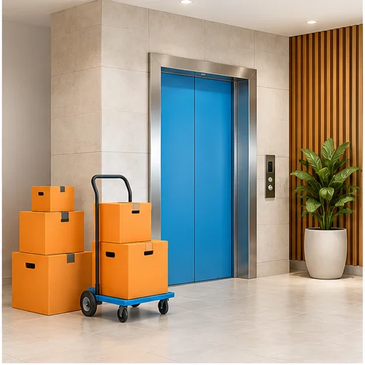 Illustration of apartment moves
